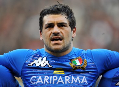 Andrea Masi: 'I am really excited and honoured'.
