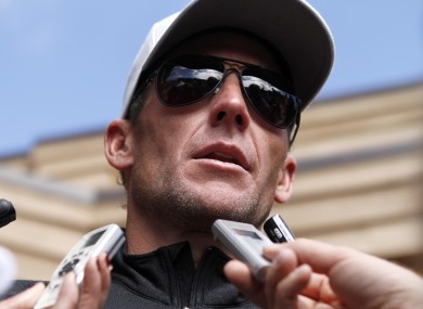 Lance Armstrong: facing legal battle.