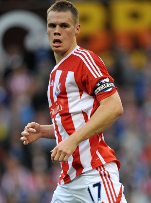 Shawcross is captain at Stoke City.