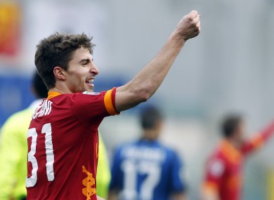 Borini impressed at Roma last season.