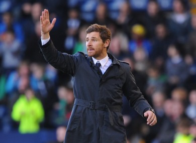 AVB: sacked by Chelsea midway first season in charge at the Bridge.