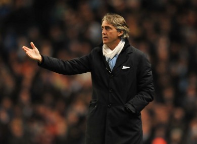 Roberto Mancini (file photo).
