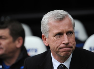 Alan Pardew: nothing to do with negotiations, he says.