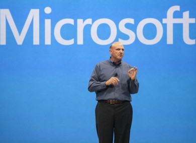 Microsoft CEO Steve Ballmer