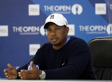 Tiger Woods was among the stars paying tribute to Mandela on his 94th birthday.