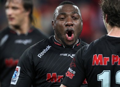 Tendai Mtawarira is happy.