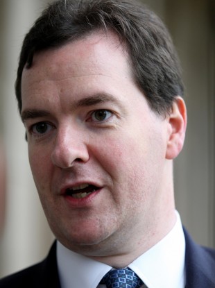 The British Chancellor of the Exchequer George Osborne