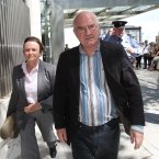 McAteer's wife Maria was accepted by the court as an independent surety of €10,000. Image: Niall Carson/PA