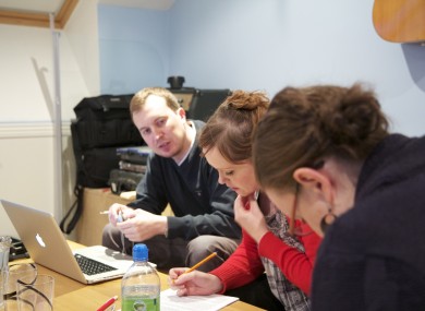 The Abarta team at work