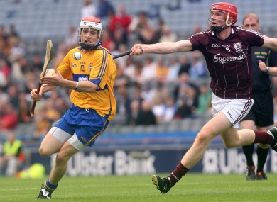 Clare's Shane O'Donnell and Galway's Sean Sweeney will be in minor hurling action today.