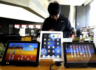 Apple claims Samsung's Galaxy Tab devices infringe patents from its own iPad.