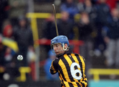 Brian Hogan during the Leinster semi-final.
