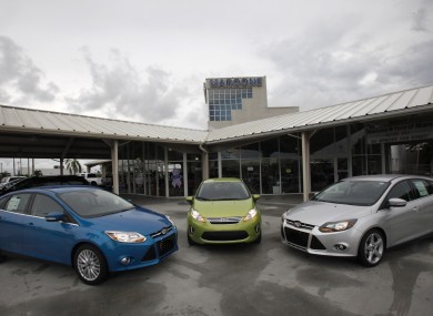 Sales of new cars were down by 22 per cent in April when compared to sales last year.