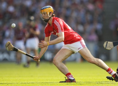Sweetnam in senior action for Cork in Croke Park.