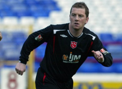 Perth during his Dundalk days.