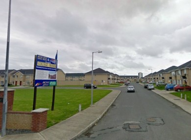 File photo of Hoeys Lane at College Manor in Dundalk