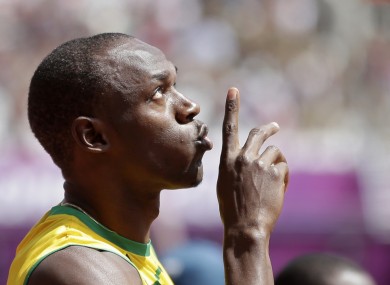 Bolt has been struggling with injuries going into these Games.