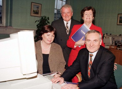 Computers are a bit different from the days when this lot occupied Leinster House