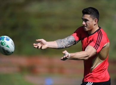 The Chiefs' Sonny Bill Williams.