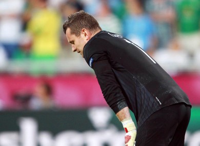 Shay Given won 125 caps for Ireland.