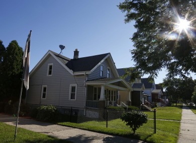 The home where Cook lived with Page until June