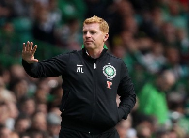 Celtic manager Neil Lennon.