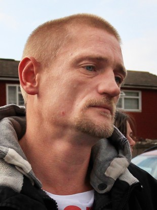 Stuart Hazell,37, the partner of Christine Sharp, grandmother of missing Tia Sharp