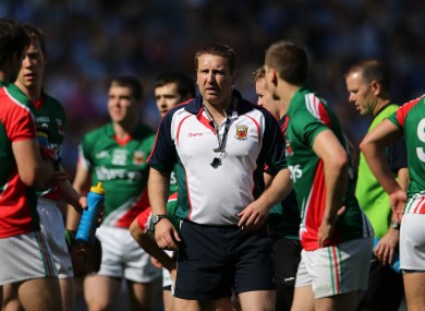 Cian O'Neill during the All-Ireland semi-final against Dublin.