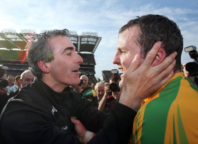 Jim McGuinness and Michael Murphy.