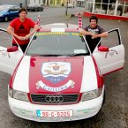 Noel Kelly and Conor Hawkins from Craughwell. 