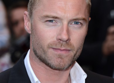Blonde, attractive Ronan Keating pictured without his blonde, attractive new girlfriend