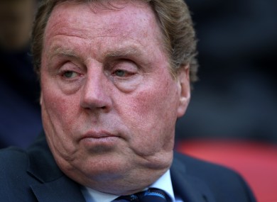 Harry Redknapp: looking for work.
