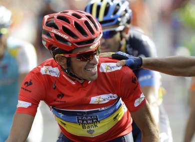Saxo Bank Team cyclist Alberto Contador. File picture.