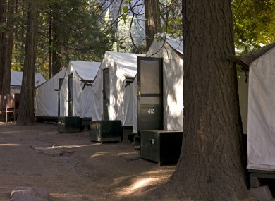 Tents at the Curry Village in Yosemite National Park, California (File photo)