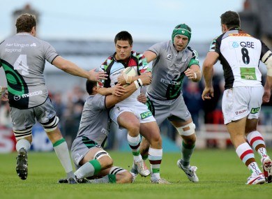 Harlequins number 10 Ben Botica was unflappable.