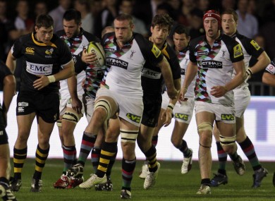 Andress playing for 'Quins in Abu Dhabi, 2011.