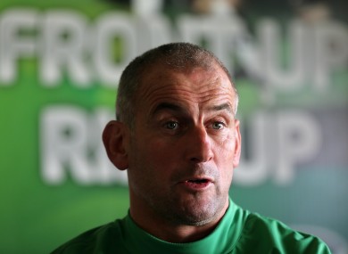 Quick pick: Connacht coach Eric Elwood.