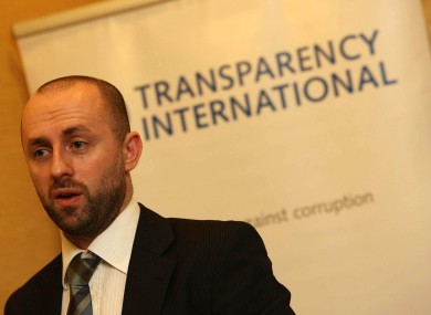 John Devitt of Transparency International Ireland