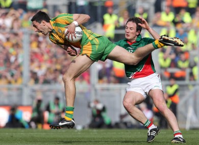 Donegal's Rory Kavanagh and Alan Dillon of Mayo will both be in action for their clubs this weekend.