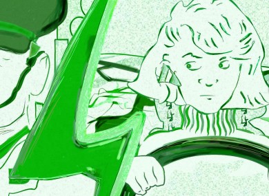 A still from the Green Marker Scare