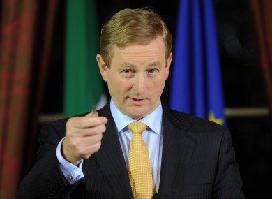 Taoiseach Enda Kenny