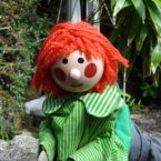 Bosco lived in that box and entertained us for years, and he's still entertaining children around the country (even though we have no idea how they know who he is). There is a nasty rumour that Bosco is transported in a lunch box these days though. How the mighty have fallen. 