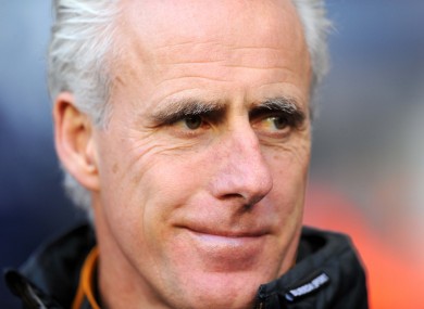 Mick McCarthy: back in the game.