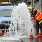 Less spiritual than it sounds, this person uses
equipment to listen for leaks in water pipes. (Image:Mark Stedman/Photocall Ireland)