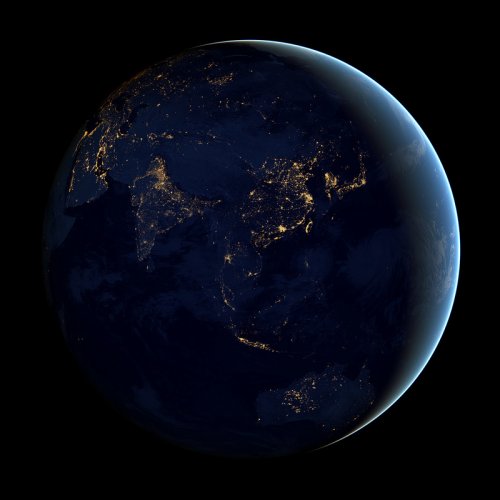The Earth at night