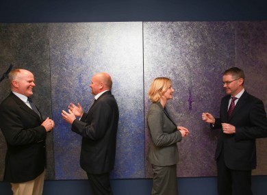 Sprechen Sie Deutsch? Gerry Bunyan, Liebherr Ireland; Ralf Lissek, Trade Commissioner for Germany in Ireland; Sonja Hyland, DFA; Adrian Burke, Head of A&L Goodbody German Group