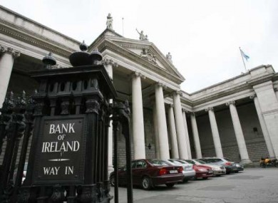 Bank of Ireland in Dublin (File photo)