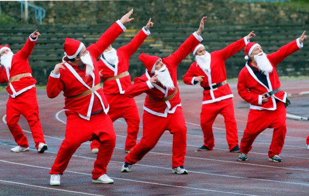 Great Edinburgh Santa Run