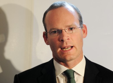 File photo of Minister Simon Coveney.