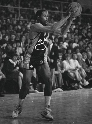 Dude: Jasper McElroy in action for Blue Demons in the 1980s.